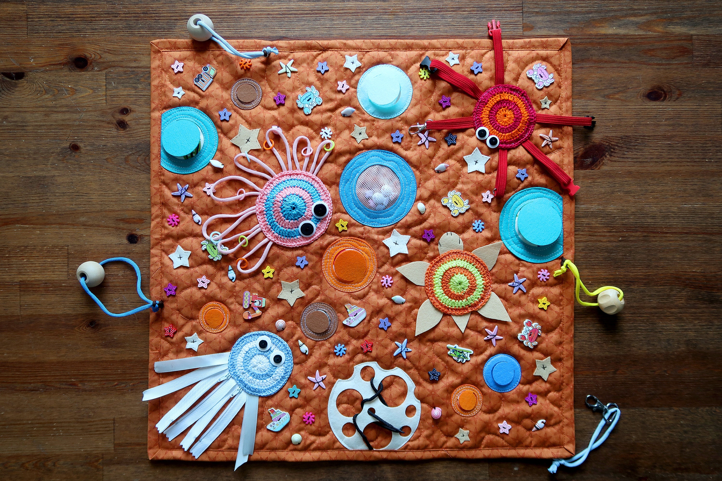 Baby sensory mat Play mat Baby activity blanket Etsy