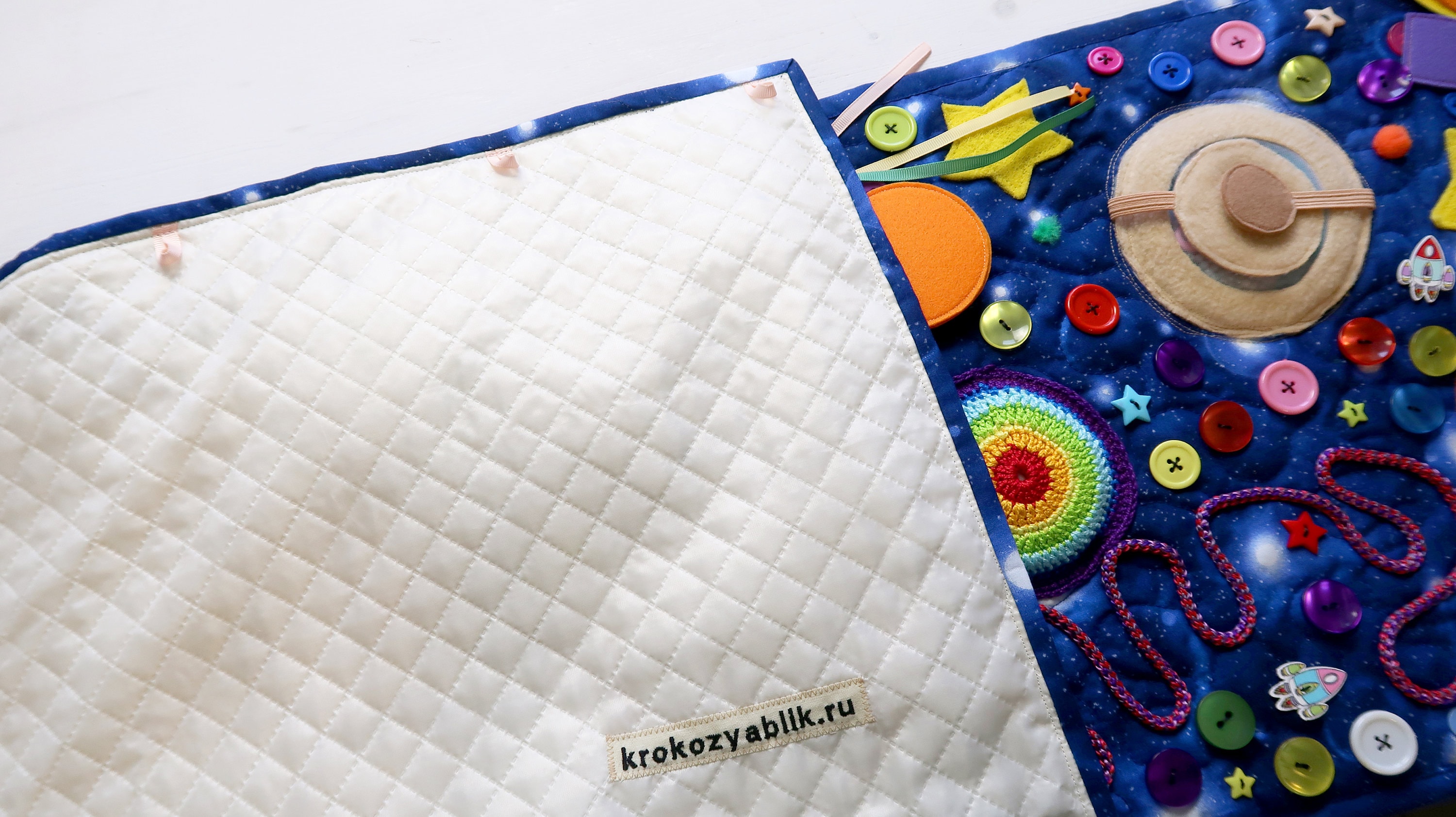 Baby sensory mat Play mat Kids rug Space toy Baby activity Etsy