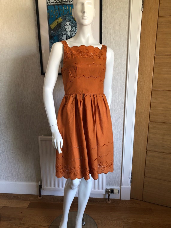 REDUCED Late 50's early 60's cotton dress by Sambo