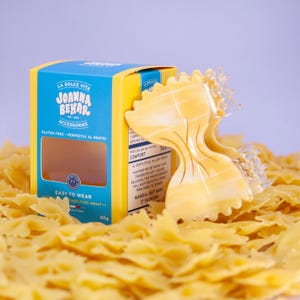 Farfalle Pasta Haarkralle Haarspange | italy Food Carb Accessoire Griff | la dolce vita Fliege im italienischen Stil