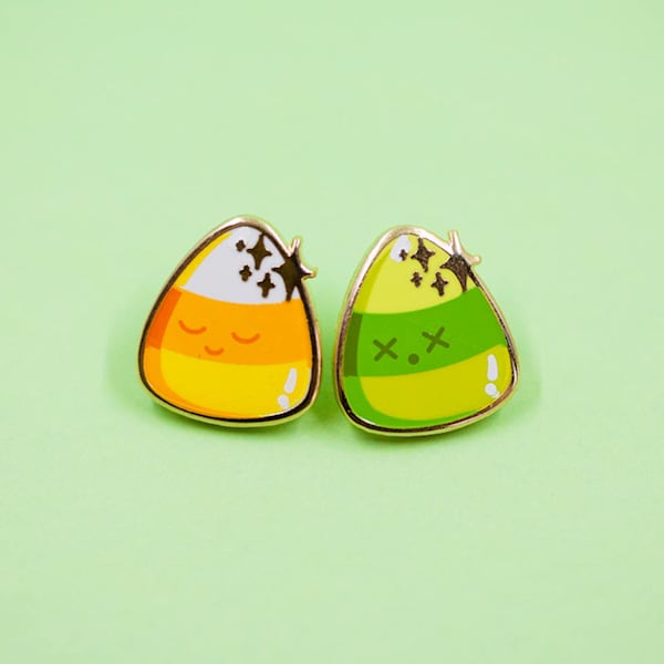 Candy corn pin set