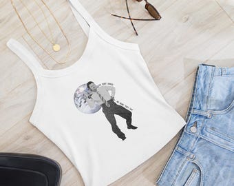 DJ's Don't Dance No More They Said Ribbed Tank