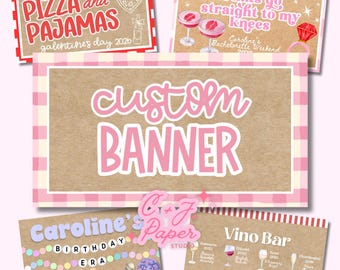 Customized Banner Template