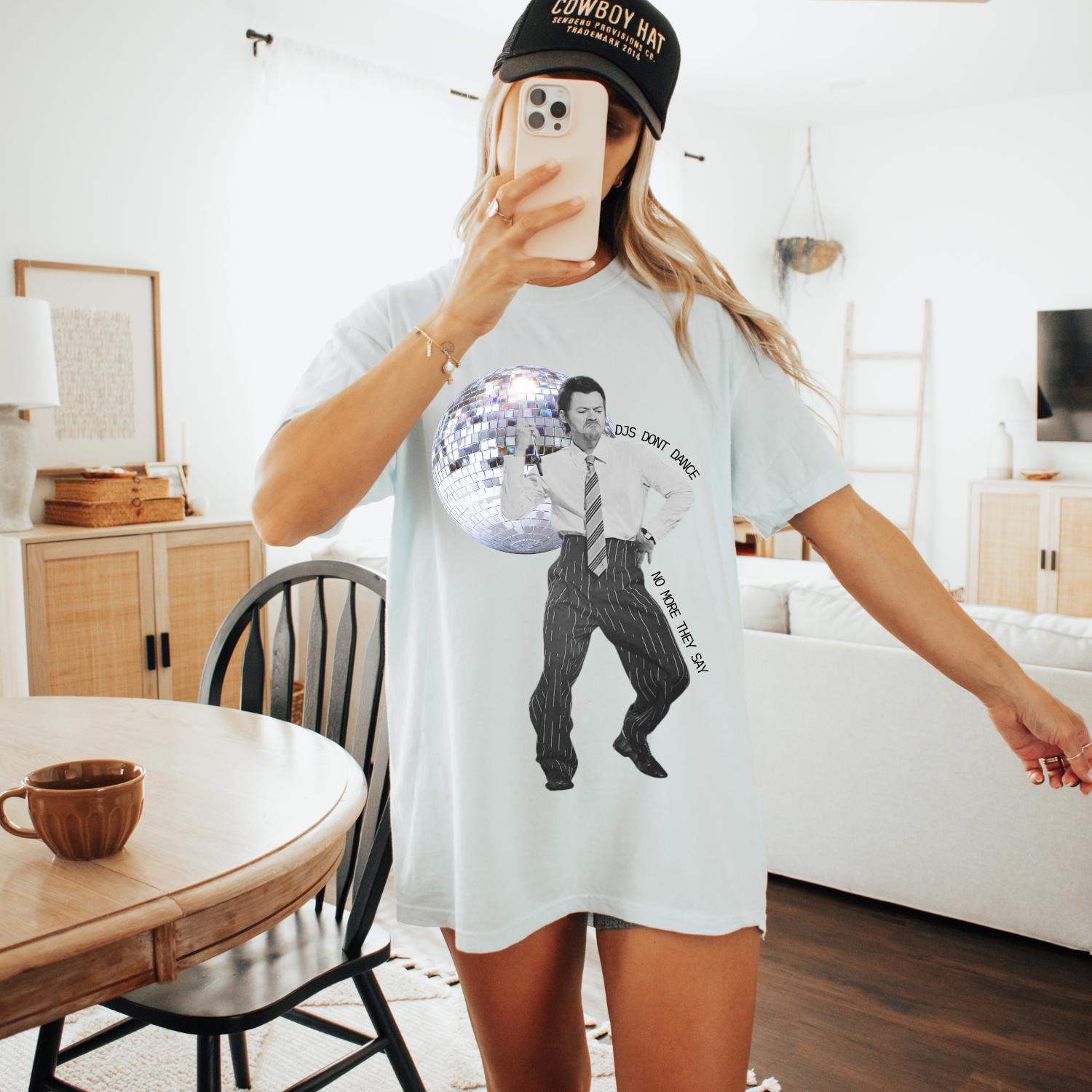 Dj's Don't Dance No More They Said Comfort Colors T-shirt - Etsy