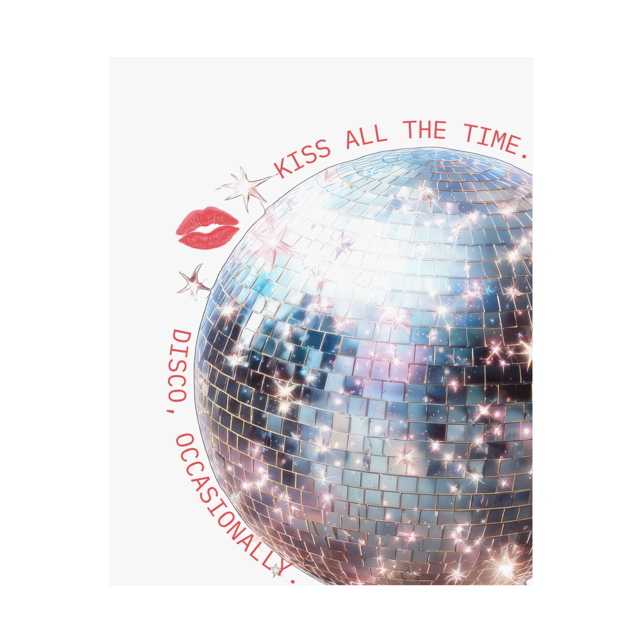 kiss-all-the-time-disco-occasionally-poster-etsy