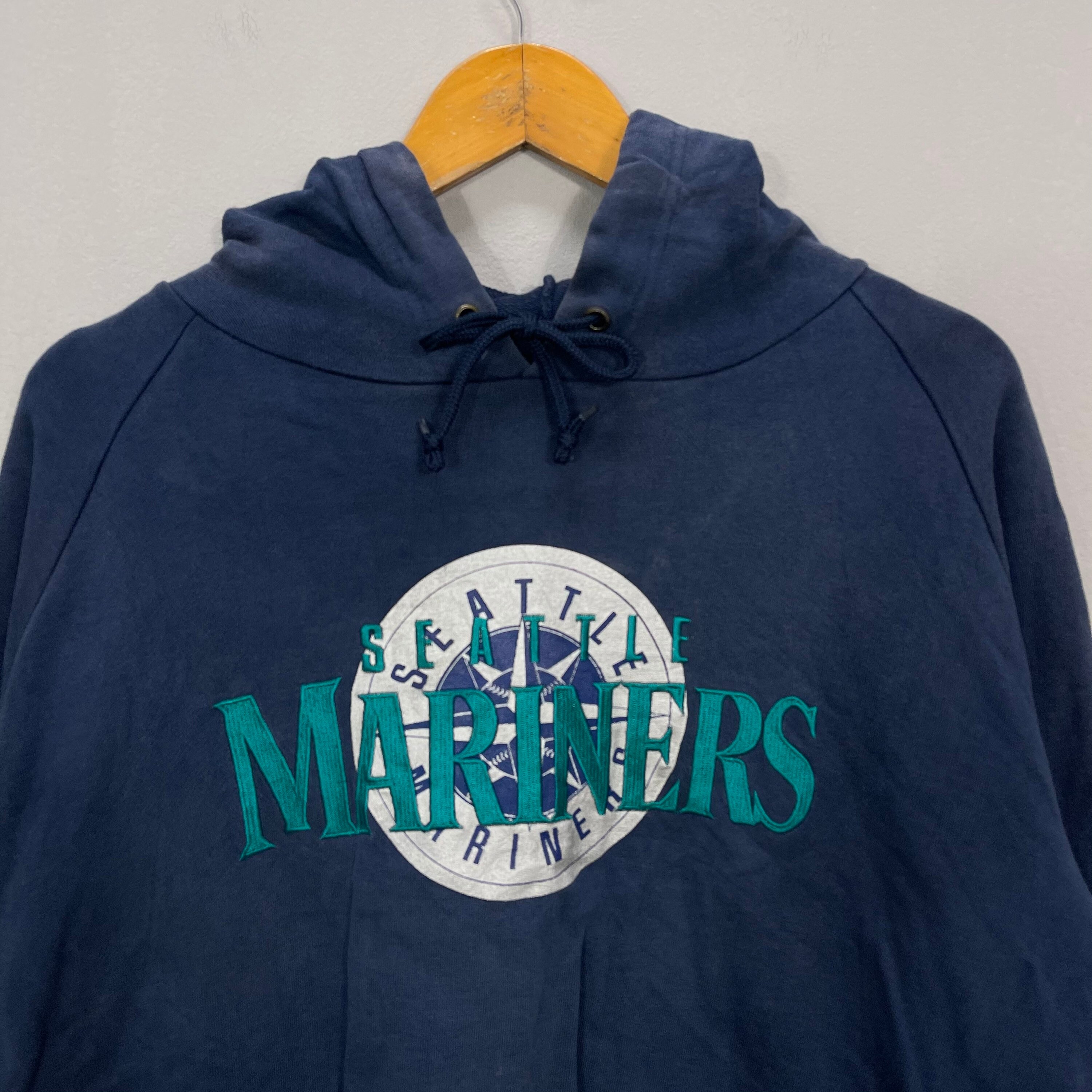 Vintage Seattle Mariners Hoodie Major League Baseball Hoodie Etsy