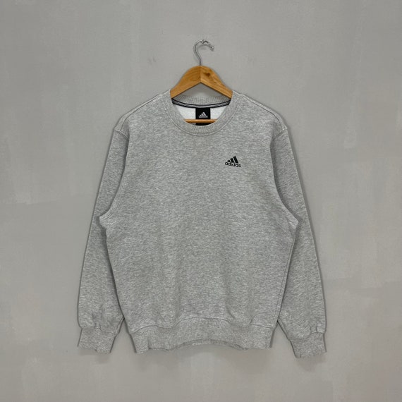 Adidas Sudadera Pequeño Logo Bordado Logo Ropa Deportiva | Etsy