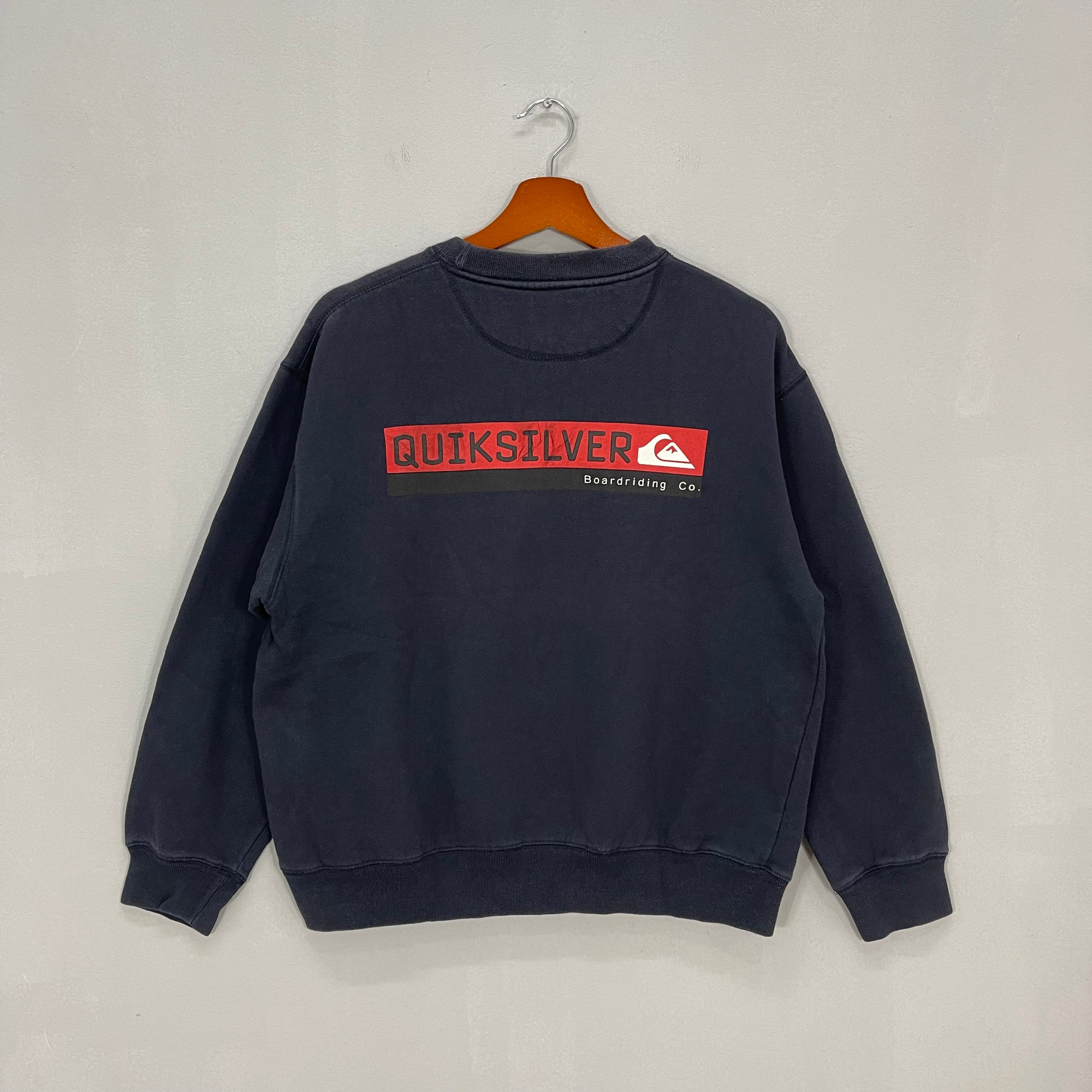 quiksilver crew neck sweatshirt