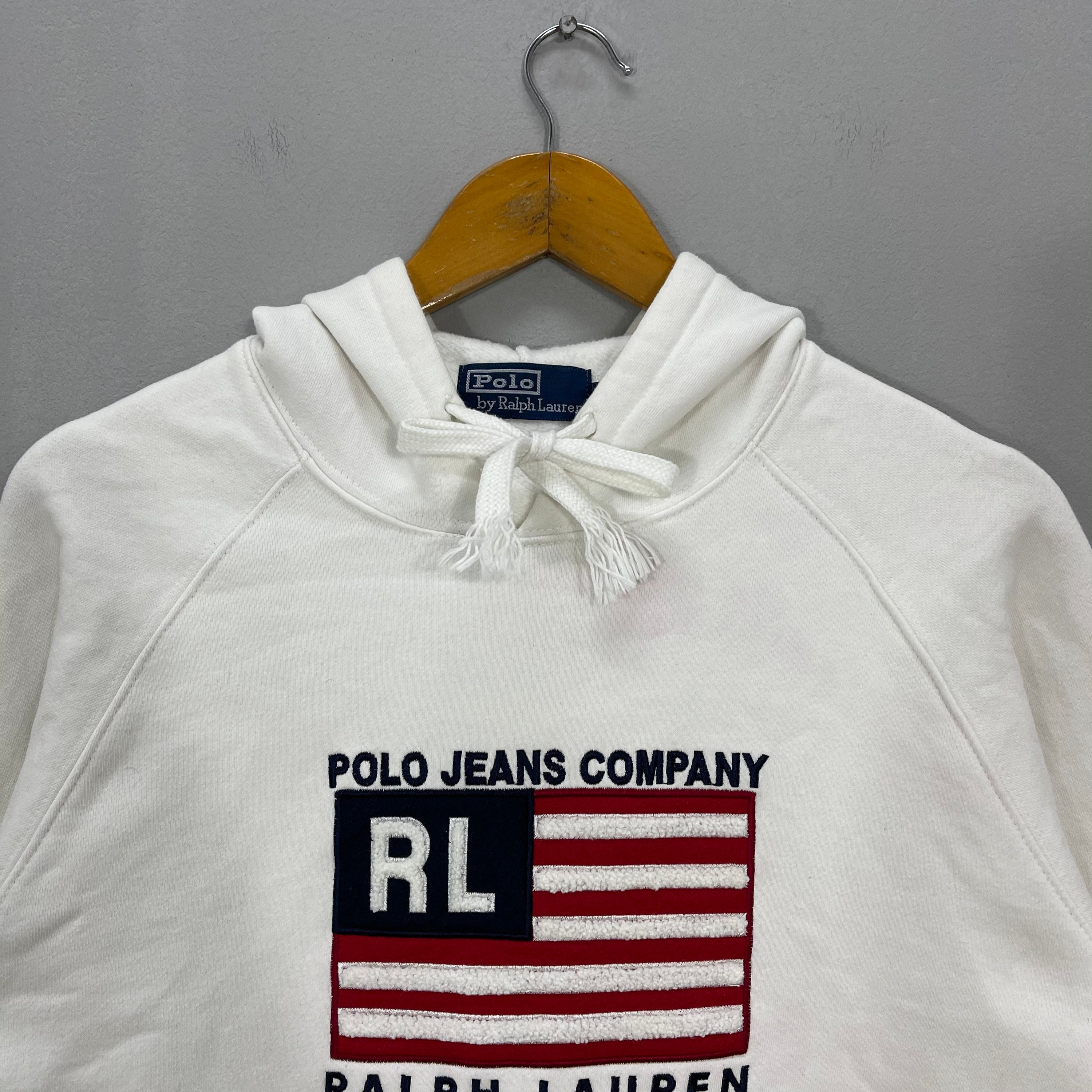 Vintage Polo Jeans Company Hoodie Polo 