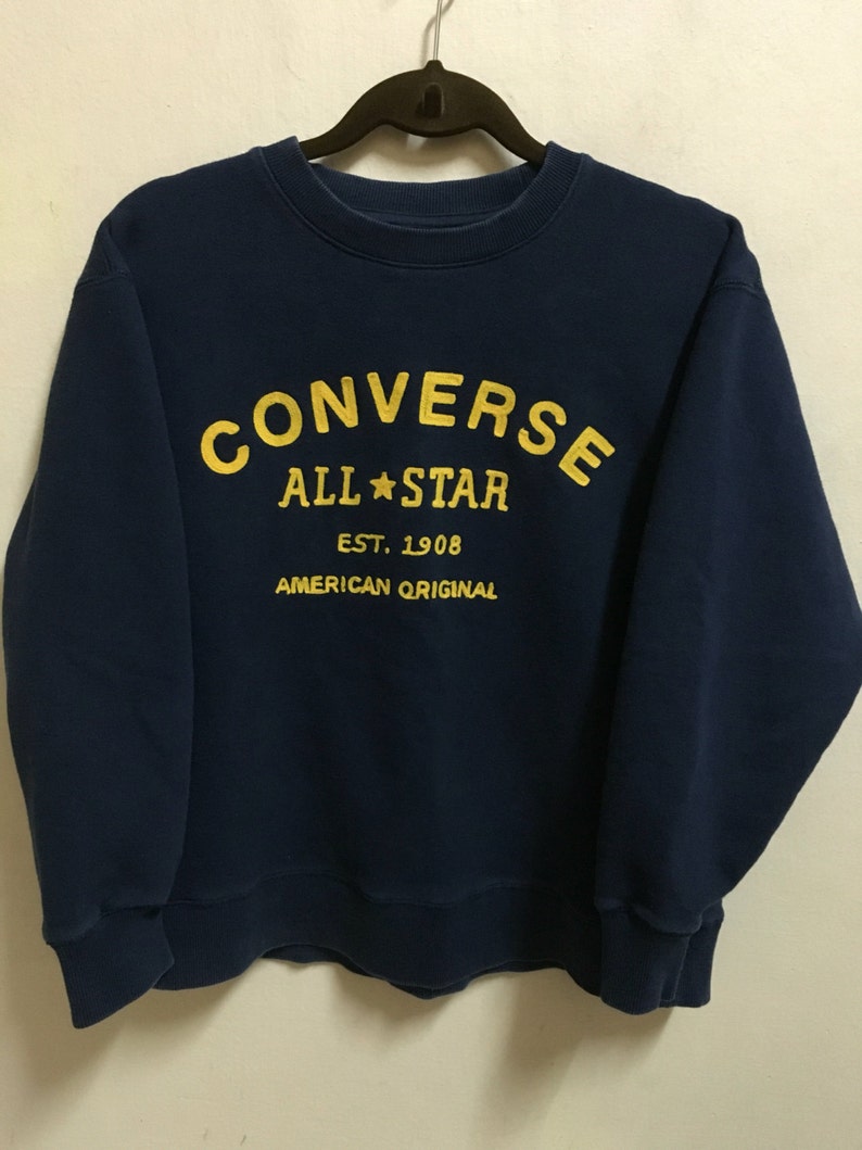 Vintage 90's Converse All Star Chuck Taylor 1908 Dark Blue | Etsy