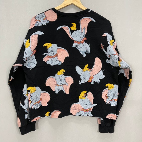 Disney Dumbo Cropped Sweatshirt Size S 