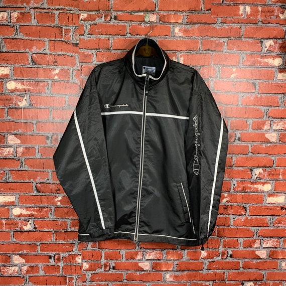 Vintage Champion Jacket Sweatshirt Champion Crewne