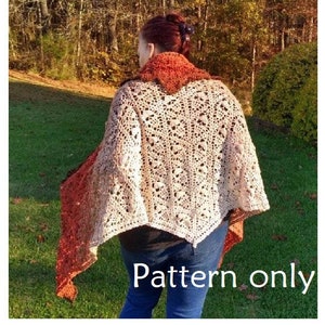 Skulls of the Valley - PDF - Downloadable Pattern - Repeated Skull Shawl - Skulls - Words and photos only - No Graphs - English Only