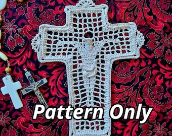 Anleitung für Deckchen - The Cross - PDF Anleitung für Deckchen - Nur Wörter und Fotos - Keine Grafiken - Nur Englisch