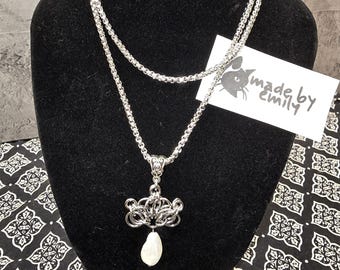 Chain Mail Jewelry -  Hand Crafted - One of a Kind - lotus