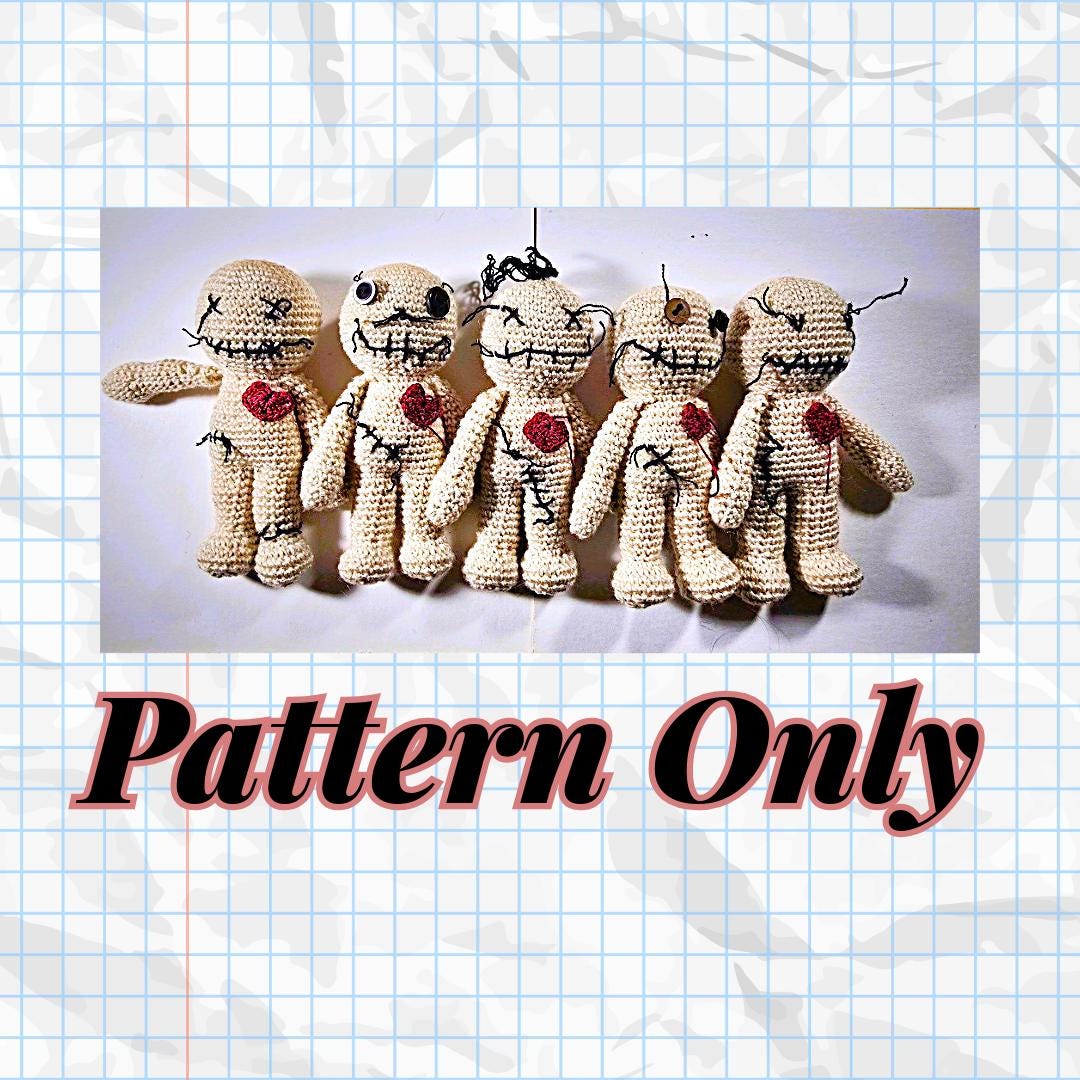 29 Voodoo Doll Crochet Patterns for Spooky-Cute Halloween Makes 15 Crochet Pattern Another Voodoo Doll