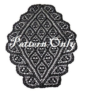 The Skulls of Muerta - Doily Pattern - Skull Doily Pattern - PDF Doily PATTERN only - Words and photos only - No Graphs