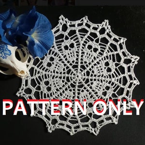 Kens NUMBSKULLS doily pattern  -  Numbskulls doily pattern - PDF Doily PATTERN only - Words and photos only - No Graphs - English Only