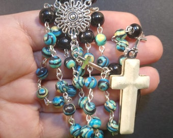 Religious Gothic Catholic Rosary -  Rosary - Gothic Rosary