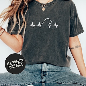 Newfoundland heartbeat | Newfoundland Shirt | Dog lovers gift idea | Newfoundland dog | Perfect Gift For Dog Owners | Heart Rate Life Line