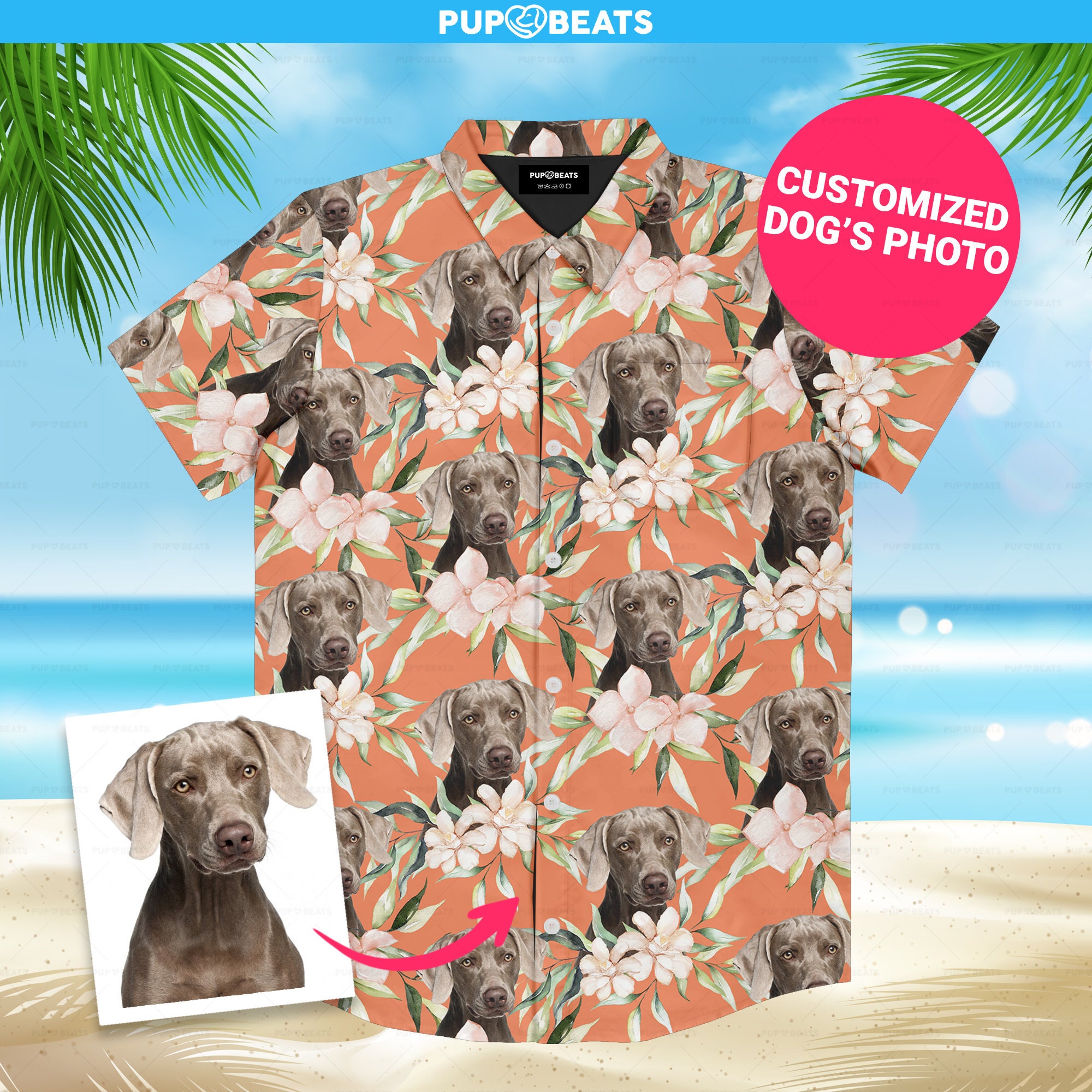 Personalized Aloha Shirt: Custom Face Design (men, Women, Kids) - Etsy