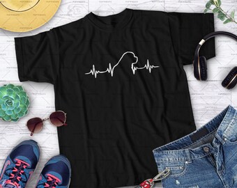 Newfoundland heartbeat | Newfoundland Shirt | Dog lovers gift idea | Newfoundland dog | Perfect Gift For Dog Owners