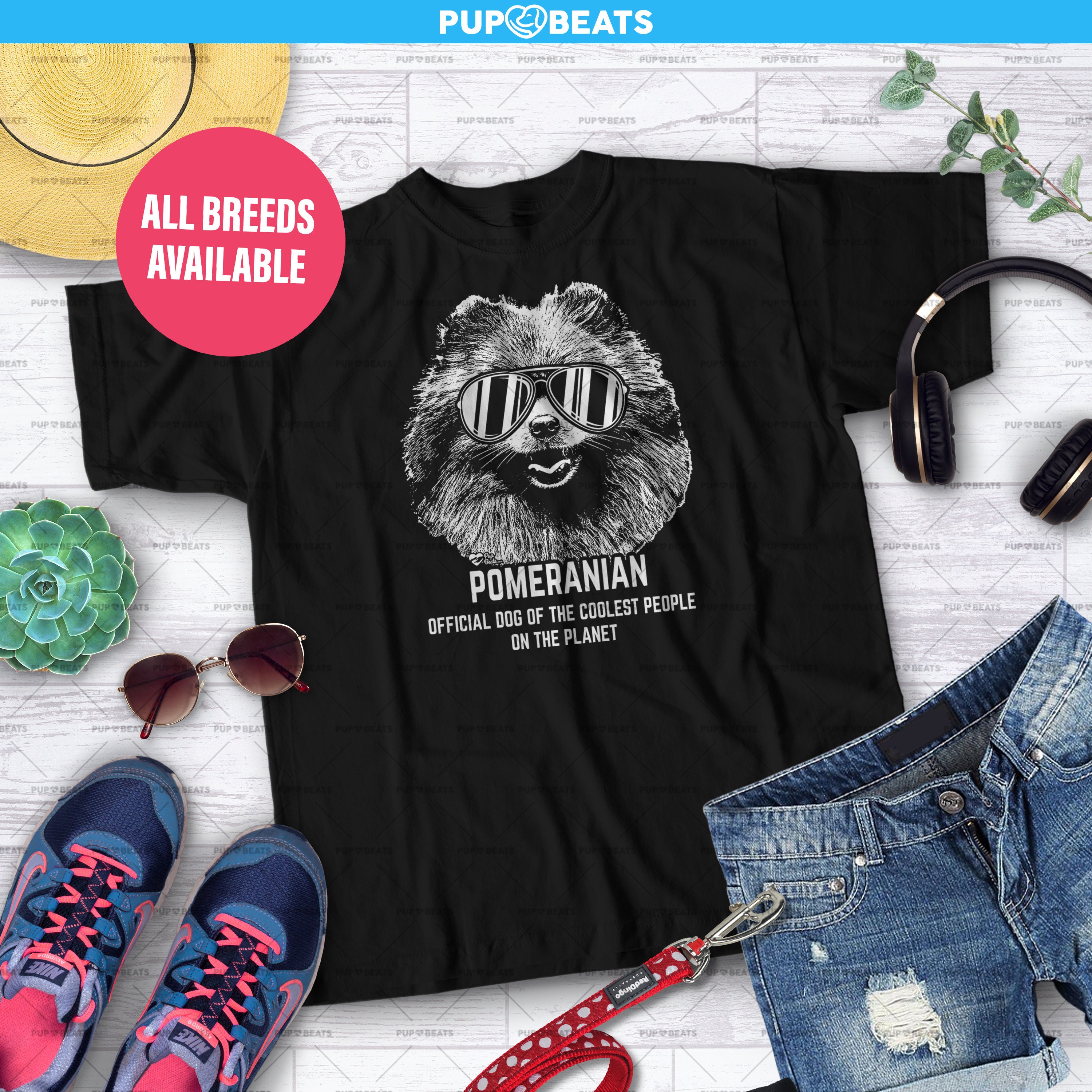 Pomeranian t shirt - Etsy Polska