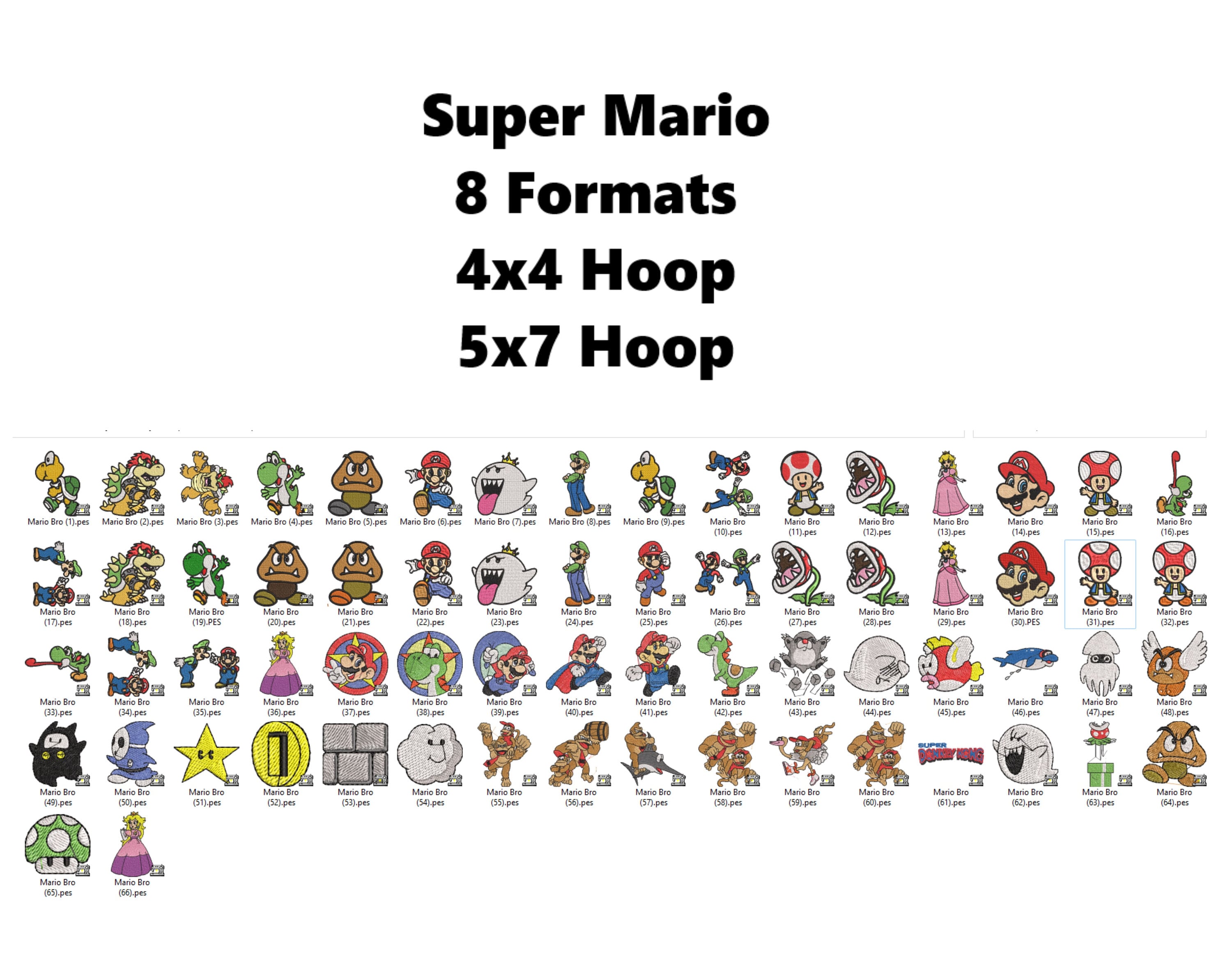 28+ Super Mario Sewing Pattern