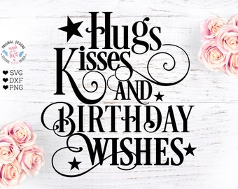 Download Birthday Wishes Svg Etsy