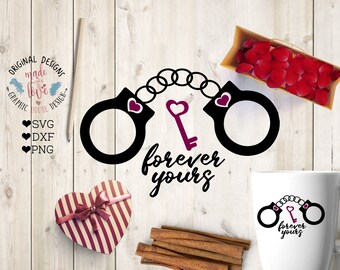 Love Handcuffs Svg Etsy