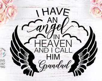 Download Grandad In Heaven Etsy