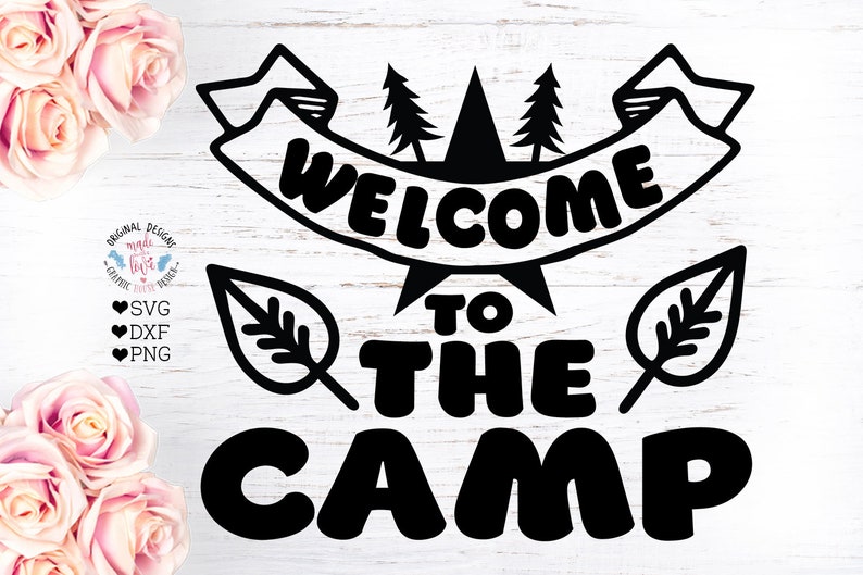 Camp Sign Clip Art
