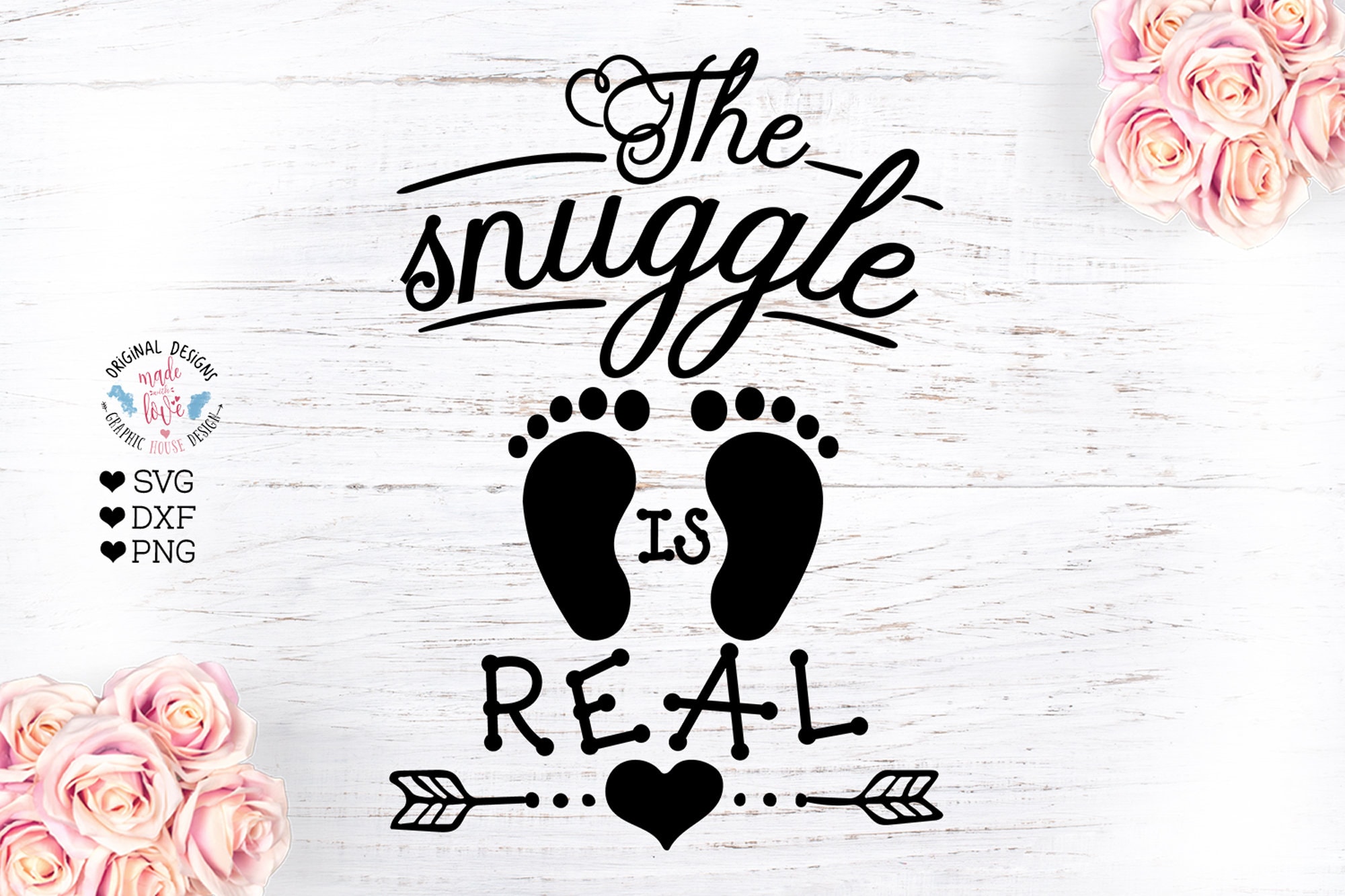 The Snuggle is Real SVG Baby SVG Nursery Svg Baby Onesie Etsy