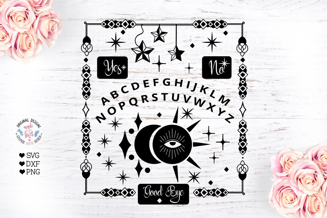 Spirit Board Svg Spirits Board Svg Games Svg Board Games - Etsy