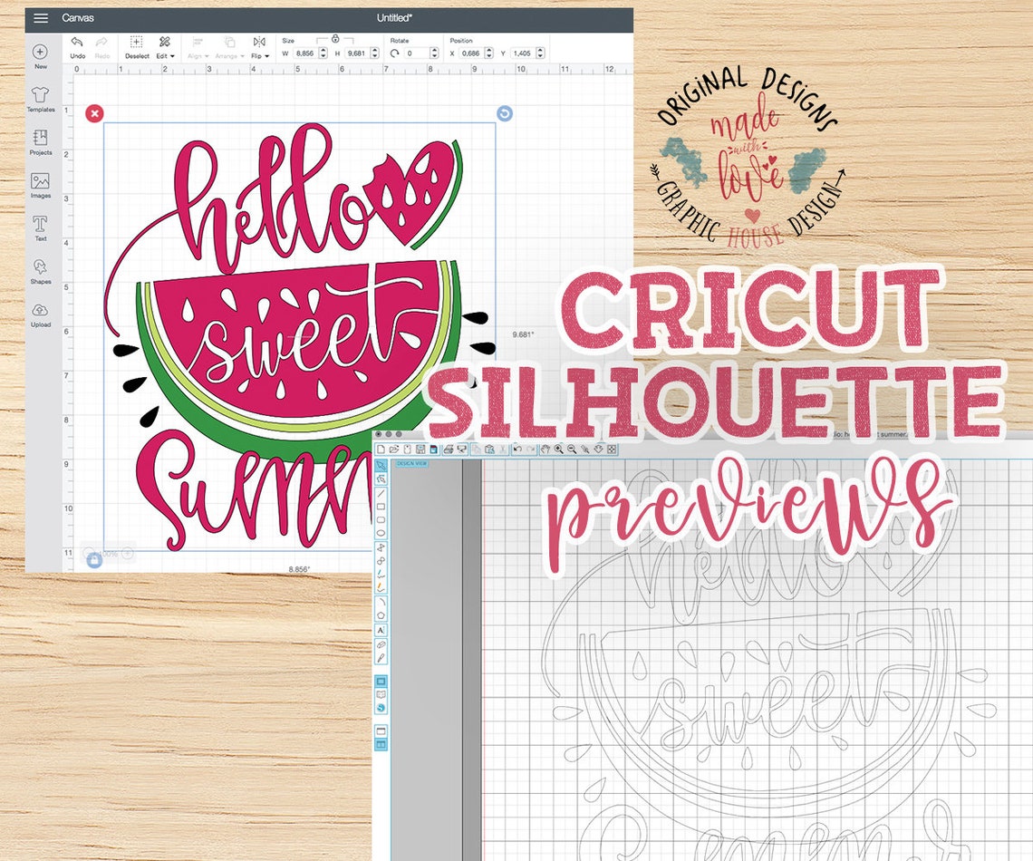 Download Summer svg Watermelon svg Hello Sweet Summer Cut File in ...