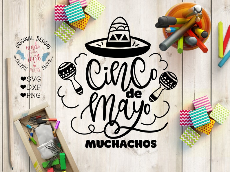 Download Cinco de Mayo svg Cinco De Mayo Cut File in SVG DXF png | Etsy