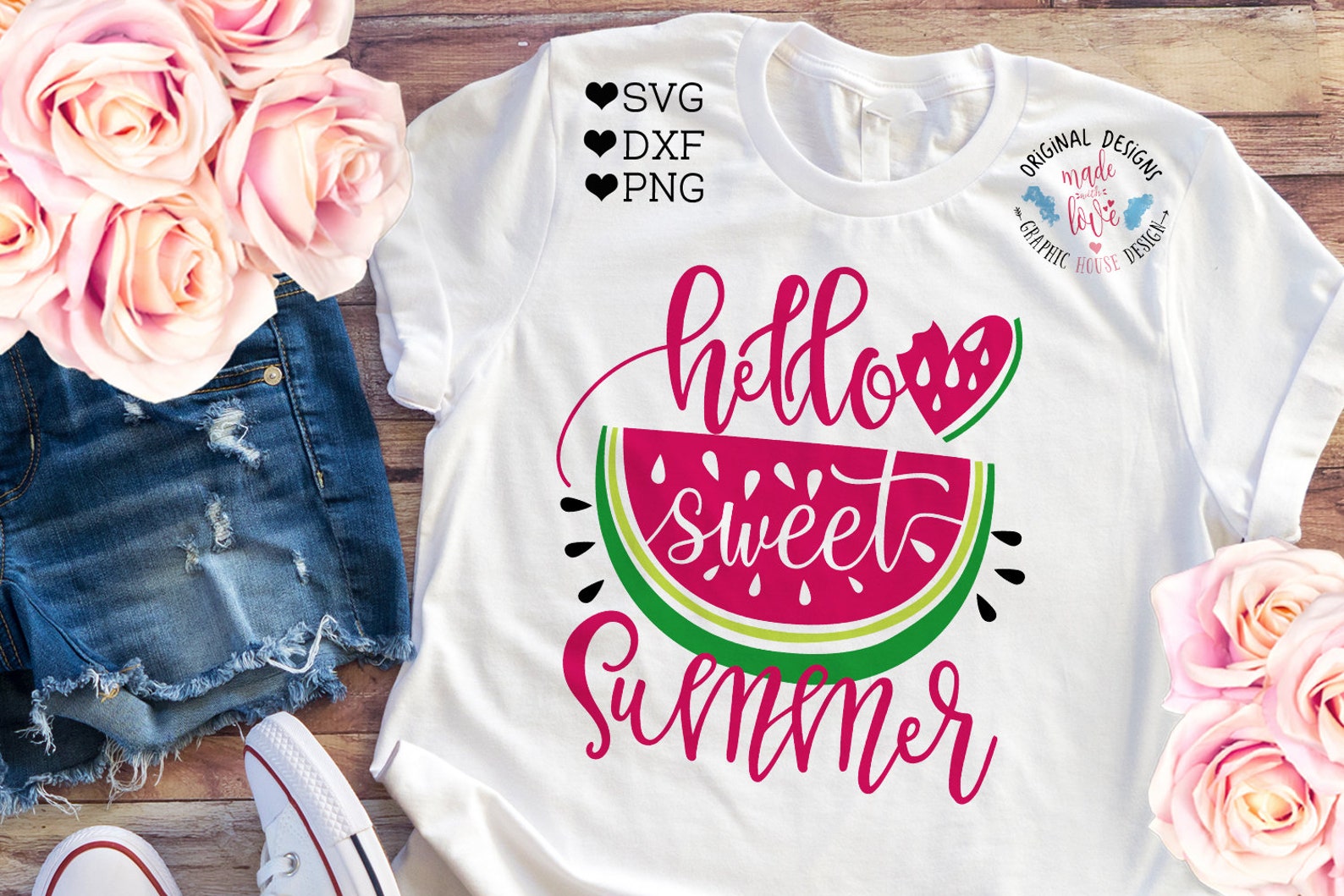 Download Summer svg Watermelon svg Hello Sweet Summer Cut File in ...
