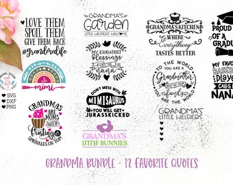 Grandma cut files, Grandma bundle, grandmother quotes, grandma svg bundle, grandma designs, mother’s day svg, mimisaurus svg, grandma quotes