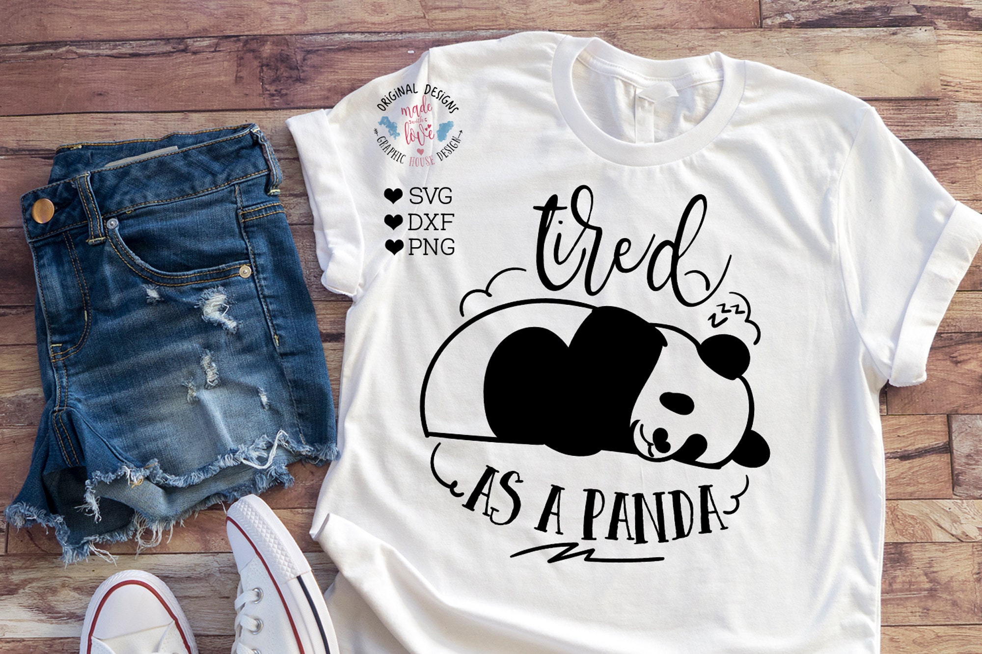Download New Mom SVG Mom life Svg Funny Mom Quote Tired as a Panda ...
