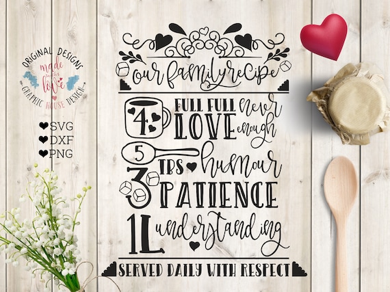 Free Free 165 Family Recipe Svg SVG PNG EPS DXF File