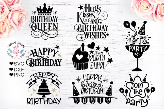 Download Birthday svg Happy Birthday svg Birthday Wishes svg | Etsy