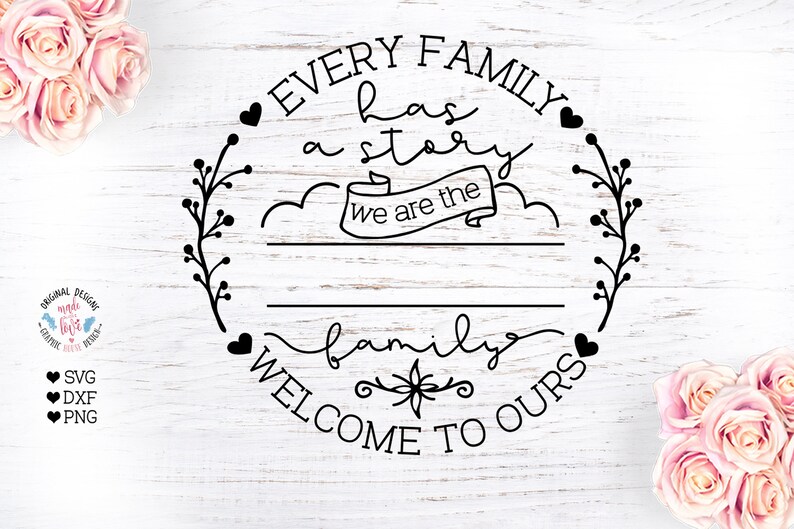 Download Clip Art Family Name Frame Svg Family Story Svg Our Story Svg Welcome To Ours Every Family Has A Story Circular Sign Svg Family Svg Art Collectibles