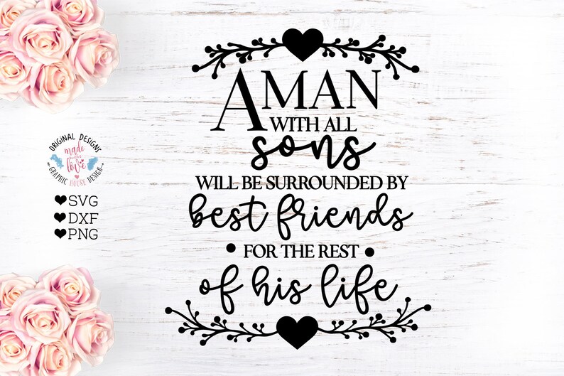 Download Dxf And Png Father Father Son Svg Dad Svg Father S Day Printable A Man With All Sons Cut File In Svg Father Quotes Father S Day Svg Clip Art Art Collectibles