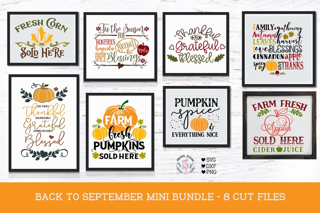 Fall Svg Fall Bundle Autumn Svg Farm Svg Farm House Svg - Etsy
