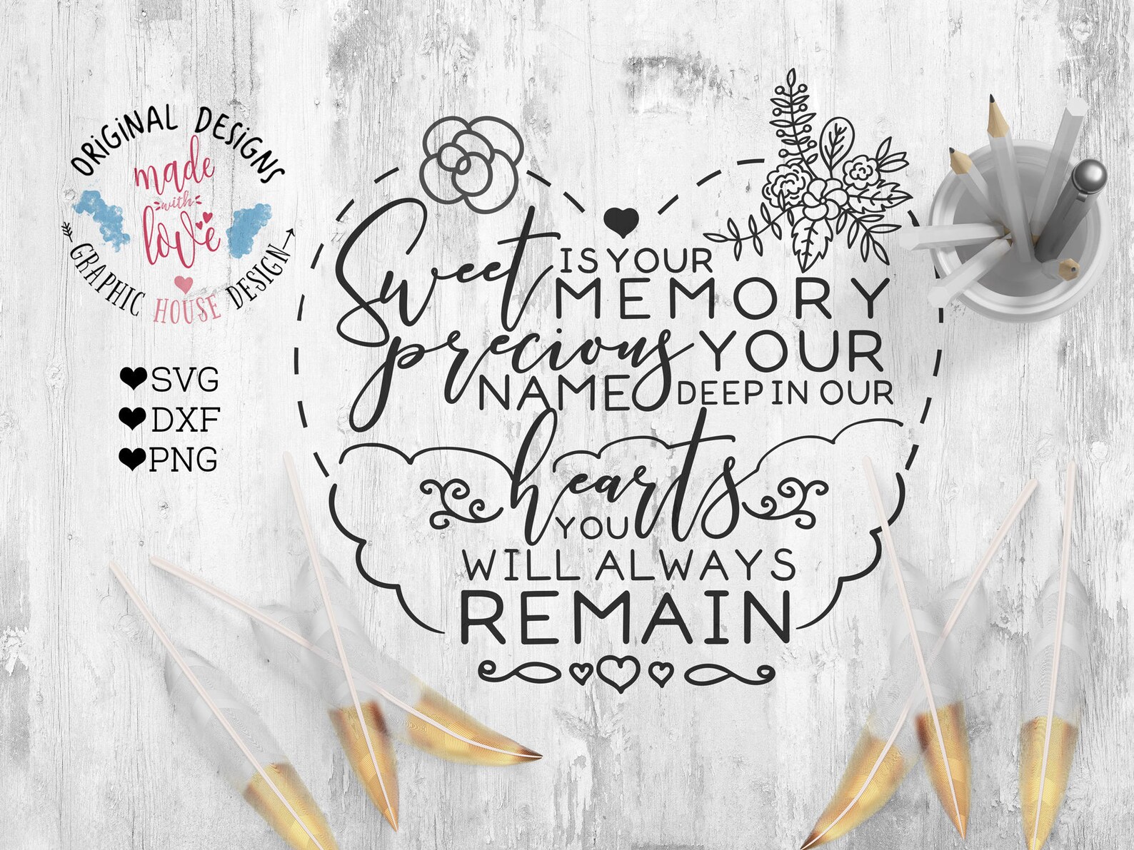 Memorial Cut File Memorial Printable Sweet is Your Memory Etsy Canada