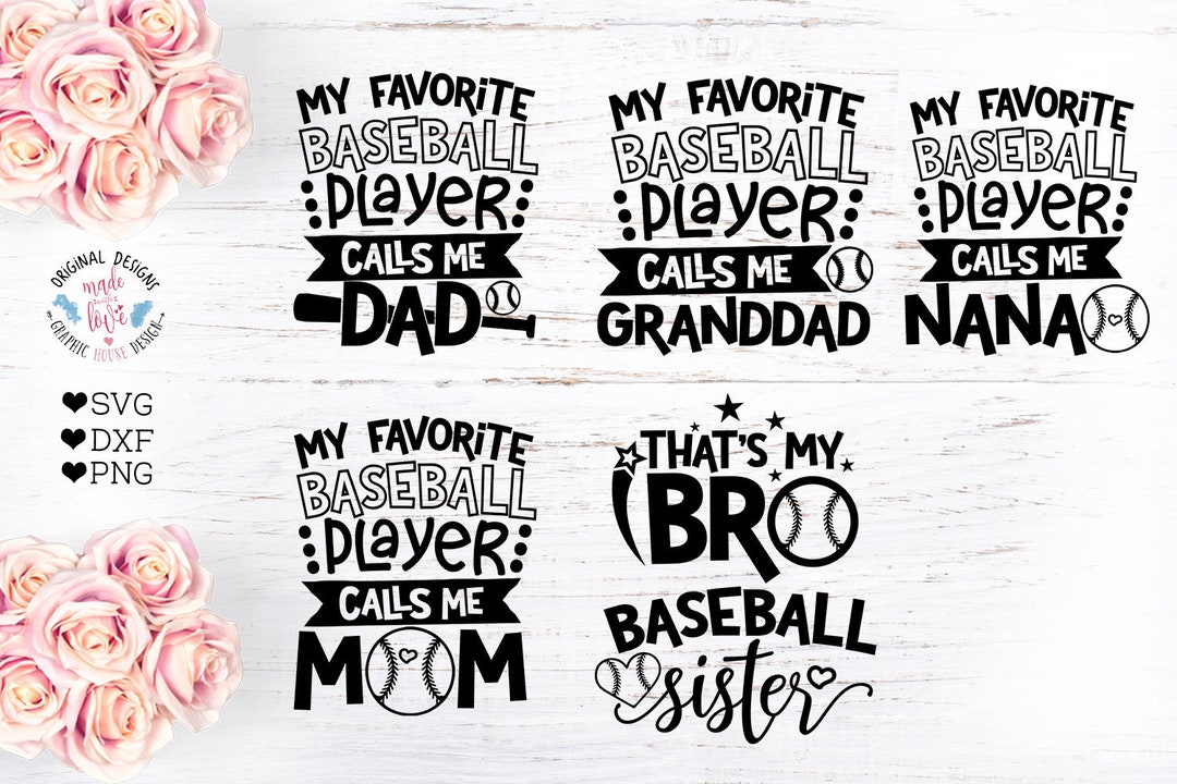 Baseball Svg Baseball Cut Files in SVG DXF and PNG Baseball - Etsy