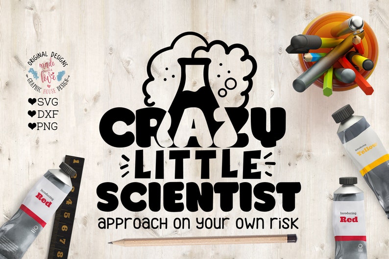 Download Kids svg Boys svg Crazy little scientist svg funny svg | Etsy