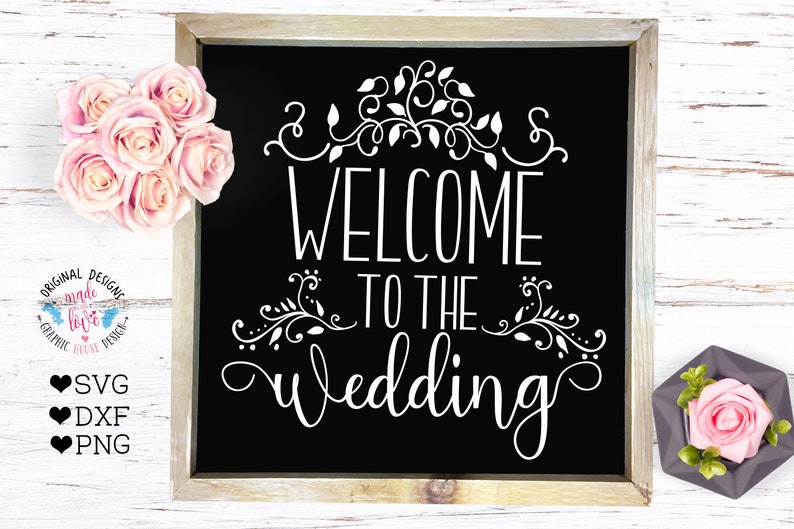 Download Wedding svg welcome to the wedding bride svg wood sign | Etsy