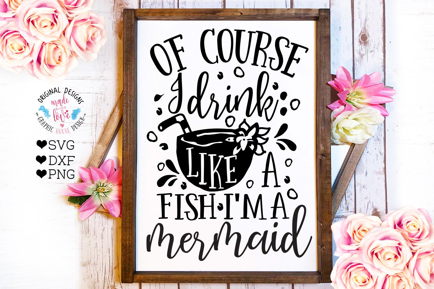 Download Mermaids Svg Of Course I Drink Like A Fish I M A Mermaid Etsy