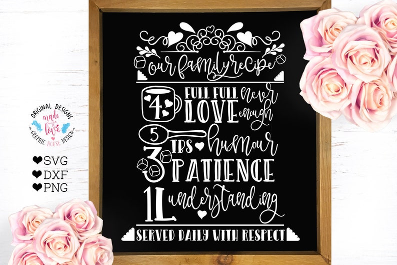 Download Art Collectibles Clip Art Family Wooden Sign Svg Dxf Family Svg Design Png Family Recipe Cut File In Svg Family Love Svg Family Svg File Family Recipe Svg File